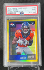 2020 Chronicles Jerry Jeudy Score Gold Zone #/50 MINT PSA 9