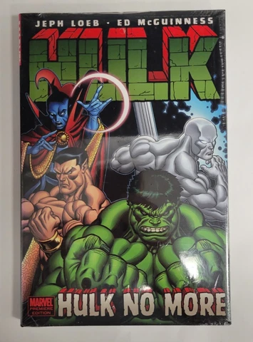 Hulk - HULK NO MORE - SEALED NEW - Hardcover - Jeph Loeb - Graphic Novel Marvel Cover