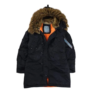 Alpha Industries N3B Parka Military Flight Coat Extreme Cold Womens L - Picture 1 of 14