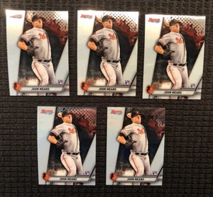 (5) John Means 2019 Bowmans Best Chrome RC Rookie Lot Orioles No Hitter - Picture 1 of 1