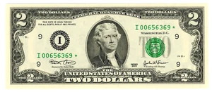 Usa-Federal Reserve ... P-516a ... 2 Dollars ... 2003 .. Choice *UNC* Replacem - Picture 1 of 2