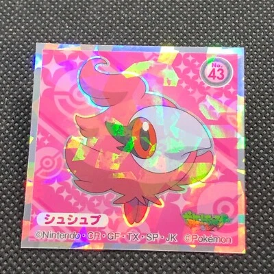 Spritzee XY Pokemon No.43 Nintendo Japan Sticker Seal Very Rare Japan F/S - Image 1 of 3