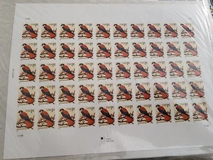 Foglio 1c gheppio americano US (50 francobolli) MNH 1999 - Foto 1 di 3
