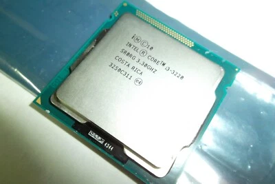 Intel Core i3-3220 (Dual-Core) CPU Processor 3.30GHz 3MB LGA1155 55W 5GT/s SR0RG - Image 1 of 4