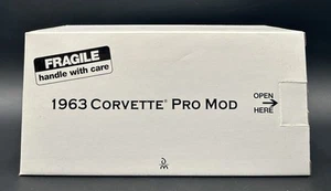 Danbury Mint 1963 Chevy Corvette Pro Mod Dragster Blue 1/24 Diecast Car - Picture 1 of 8