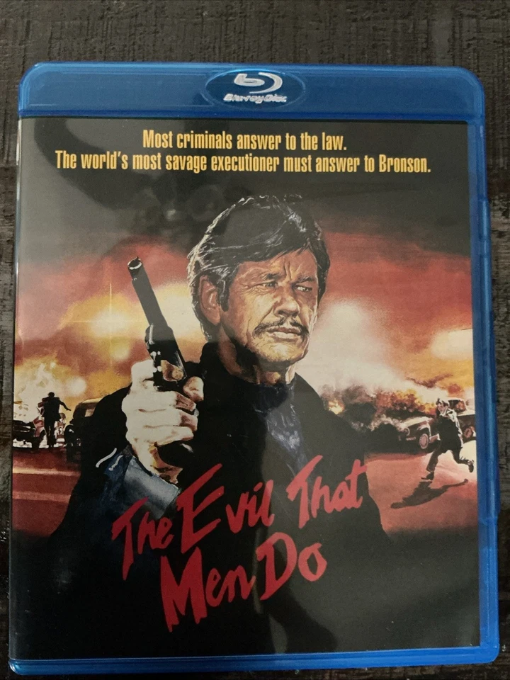 THE EVIL THAT MEN DO Limited Edition (Blu-Ray) SHOUT - CHARLES BRONSON - Image 1 of 1