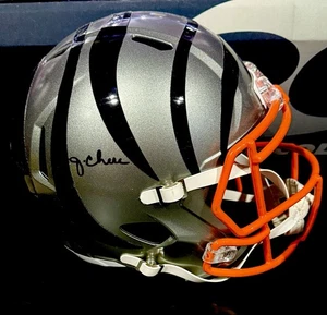 Ja’Marr Chase Signed Autographed Cincinnati Bengals Full Size REPLICA Helmet JSA - Picture 1 of 2