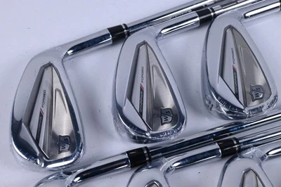Wilson DYNAPWR Forged Irons / 4-PW / Stiff Flex KBS Tour Lite Shafts - Image 1 of 4