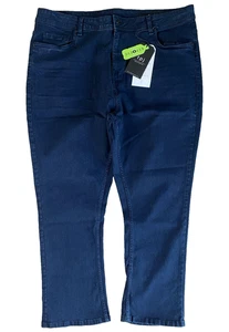 TPJ The Perfect Jeans 40x28 Bootcut Blue Denim Pants Submarine - BLBLK - Picture 1 of 15