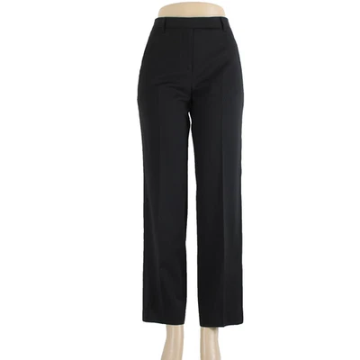 Pantalón Givenchy Talla 38 x 30 Negro Bolsillos Pierna Recta Lana Viscosa Pantalón Foto 1 de 4