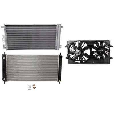 A/C AC Condenser for Chevy Chevrolet Malibu Pontiac G6 Saturn Aura 2008-2009 - Image 1 of 4