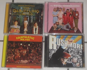 WES ANDERSON 4 SOUNDTRACK CDs RUSHMORE, ROYAL TENENBAUMS, MR. FOX, DARJEELING LT - Bild 1 von 2