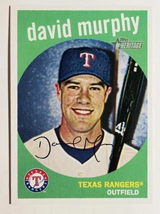 2008 Topps Heritage #193 David Murphy - Picture 1 of 2