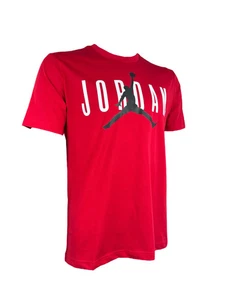 JORDAN- Graphic T-Shirt-Red- RC - Picture 1 of 9