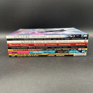 Mixed Lot of 9 TPB Soulfire Danger Girl Paper Girls Image Trade Paperback Book - Imagen 1 de 8