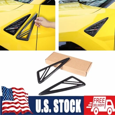Cubierta de guardabarros lateral de auto de fibra de carbono real para Lamborghini URUS 2018-2021 Foto 1 de 4