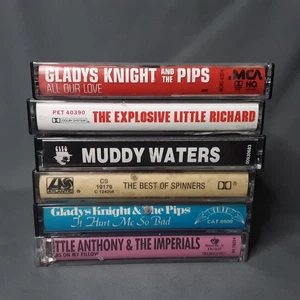 6 - Older R&B Cassette Tapes Lot #2 - Picture 1 of 3