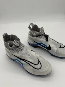 NIKE ALPHA MENACE ELITE 3 FLYKNIT WHITE GAME ROYAL CT6648-101 FOOTBALL SZ 16 NEW - Picture 1 of 8