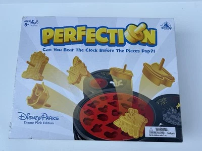 Juego de Mesa Walt Disney Perfection Edición Parques Temáticos Completo con Piezas Funciona Foto 1 de 4
