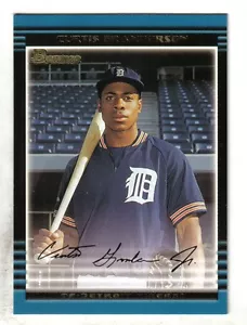 2002 Bowman Draft Pick tarjeta de ligas menores BDP #71 Curtis Granderson Tigres de Detroit - Imagen 1 de 2