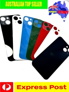 New Back Rear Cover Glass Replacement For iPhone 13, BIG HOLE, 6 Colours - Picture 1 of 14