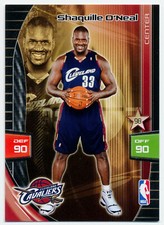 2009-10 Panini Adrenalyn XL SHAQUILLE O'NEAL #214 Cleveland Cavaliers Pack Fresh
