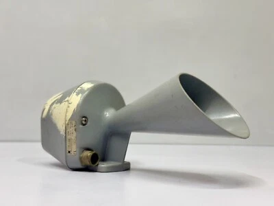 Bocina de barco eléctrica J. Auer HTG-L - Señal marina austriaca clásica en aluminio Foto 1 de 4