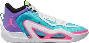NEW NIKE MEN'S JORDAN TATUM 1 TB FV0169 400 LAGOON PULSE /PINK BLAST SZ 13 - Picture 1 of 6