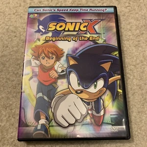 Sonic X Beginning of the End DVD Sonic Hedgehog Cartoon Show 8 Episodes - Picture 1 of 10