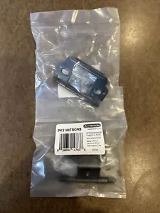 2 Amerock PK3180TBORB 3/4 (19 mm) Full Inset Partial Wrap Ball Tip Cabinet Hinge - Picture 1 of 2