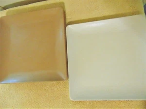 5 Pc Set Elite Global Solution 9 7/8” Square Melamine Plastic Plates - Picture 1 of 1