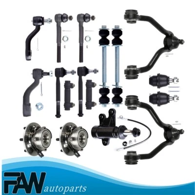 17x Control Arm Ball Joint Tie Rod End Sway Bar Fits 1999-2000 Cadillac Escalade - Image 1 of 4