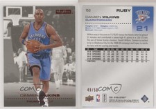 2008-09 Skybox Ruby /50 Damien Wilkins #153