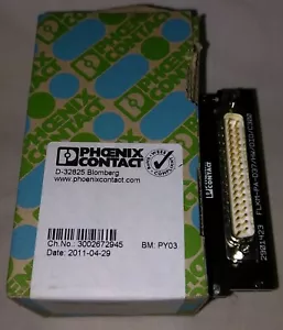 Adaptador de bloque de terminal Phoenix Contact FLKM-PA-D37/HW/DIO/C300 P/n: 2901423 - Imagen 1 de 5