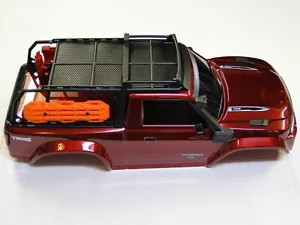 NEW TRAXXAS TRX-4 SPORT HIGH TRAIL Body Factory Painted RED +Expedition Kit RZ3R - Picture 1 of 4