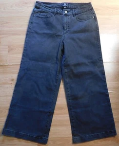 G By Giuliana Gray Wash Cropped Denim Jeans - Size 10 - Picture 1 of 4