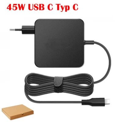 45W USB C Netzteil Type C AC Adapter PD Notebook Ladegerät für ASUS Lenovo Dell - Bild 1 von 4