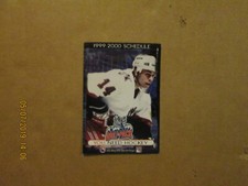 AHL Hartford Wolf Pack Vintage Circa 1999-2000 Team Logo Hockey Pocket Schedule