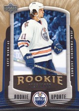 2005-06 Upper Deck Rookie Update #133 J-F Jacques RC 0123/1999