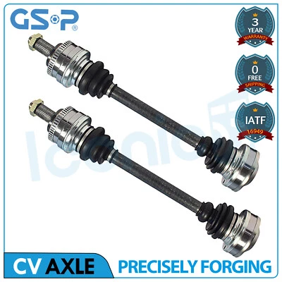 Rear Left & Right CV Axle Shafts for 1995 1996 1997-1999 BMW M3 3.0L 3.2L L6 RWD - Image 1 of 4