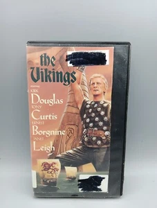 The Vikings (1991 ) Starring Kirk Douglas VHS Clamshell Case Frmr Rental VG - Picture 1 of 9