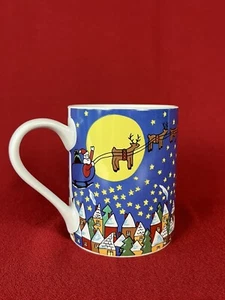 Taza Feliz Navidad Cerámica Esmaltada Centrum "SAVE THE CHILDREN" - Papá Noel - Trineo - Imagen 1 de 7