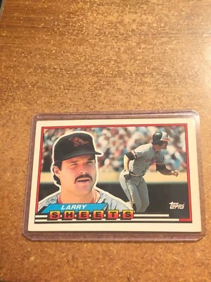 1989 Topps Big Baseball # 113 Larry Sheets - Image 1 of 2