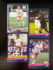 RC Mel Melanie Barcenas rookie card foil Alex Morgan Naomi Girma Jaedyn Shaw