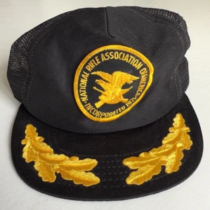 NRA Trucker Cap Hat Vintage Snapback Foam Mesh Made in USA - Picture 1 of 6