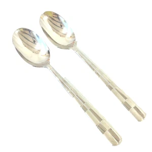 CAMBRIDGE LANDSCAPE SS 18-10 SET 2 OVALE SUPPENLÖFFEL 2 SETS VERFÜGBAR 8 1/8" L  - Bild 1 von 12