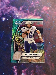 2024 Bowman University Chrome #29 Bryson Barnes Aqua Mini-Diamond Refractor - Picture 1 of 2