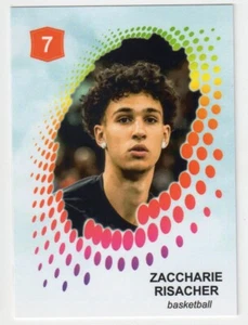 2022/23 ZACCHARIE RISACHER KARTENSPIEL DOC 7 ROT ROOKIE RC BASKETBALL! nc - Bild 1 von 2