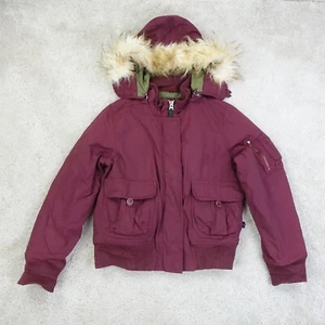 Robe Di Kappa Giacca Donna Media Cappuccio Rimovibile Foderato Zip Vintage anni 90 - Foto 1 di 17