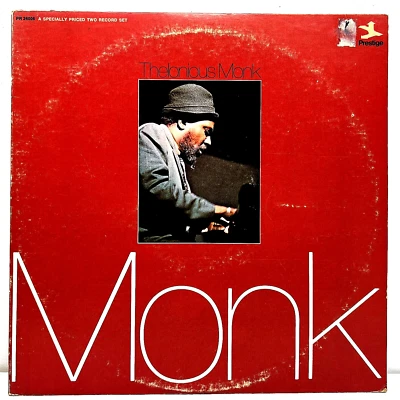 Thelonious Monk S/T 1972 Vinyl Prestige Records Compilation Mono - Image 1 of 4